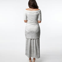 Tonga White Sunday Fakame Puletasi Tokelaufeletoa Kupesi LT7 - Polynesian Pride