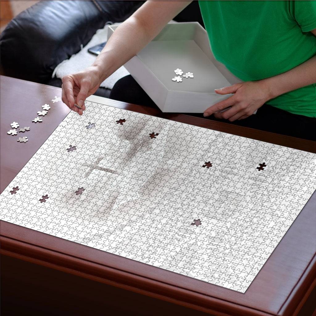 Tonga White Sunday Fakame Puzzle Tokelaufeletoa Kupesi LT7 - Polynesian Pride
