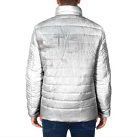 Niue White Sunday Tapu Fanau Padded Jacket Fiti Pua Mix Hiapo Tapa LT7 - Polynesian Pride