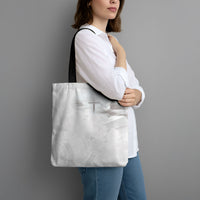 Niue White Sunday Tapu Fanau Tote Bag Fiti Pua Mix Hiapo Tapa LT7 - Polynesian Pride