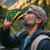 Vanuatu Personalized Tribal 4 in 1 Can Cooler Tumbler Aboriginal Inspired Mix Style - Polynesian Pride