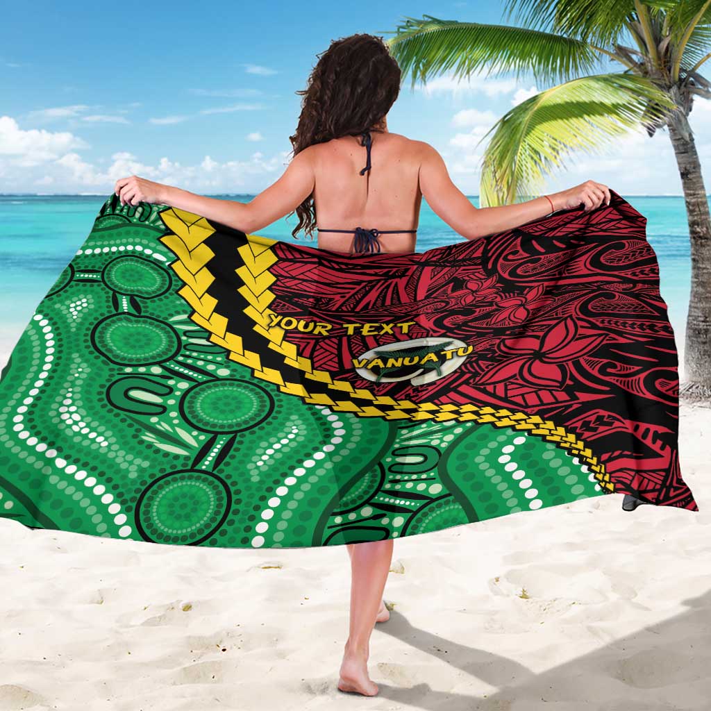 Vanuatu Personalized Tribal Sarong Aboriginal Inspired Mix Style - Polynesian Pride