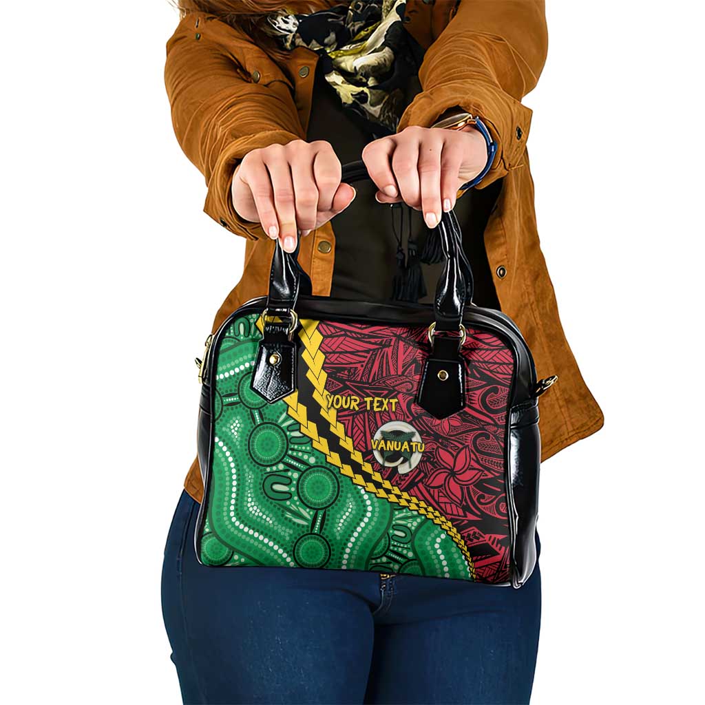 Vanuatu Personalized Tribal Shoulder Handbag Aboriginal Inspired Mix Style - Polynesian Pride