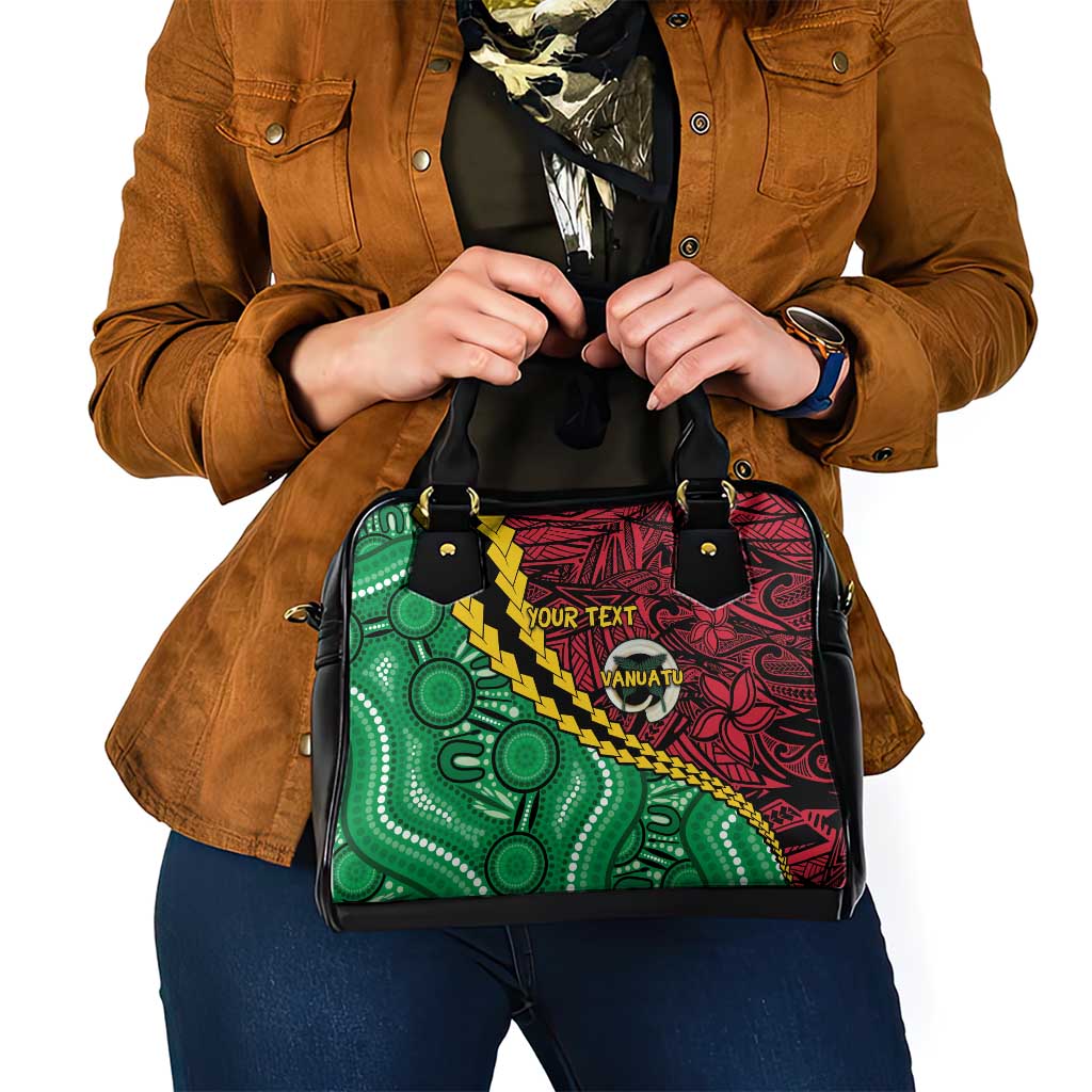 Vanuatu Personalized Tribal Shoulder Handbag Aboriginal Inspired Mix Style - Polynesian Pride
