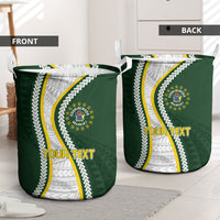 Cook Islands Rugby Personalized Avaiki Laundry Basket GO Kuki