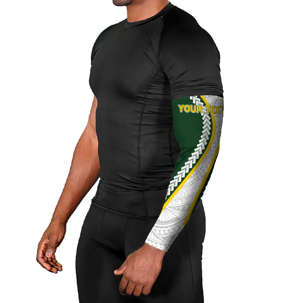 Cook Islands Rugby Personalized Avaiki Arm Sleeves GO Kuki