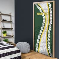Cook Islands Rugby Personalized Avaiki Door Cover GO Kuki