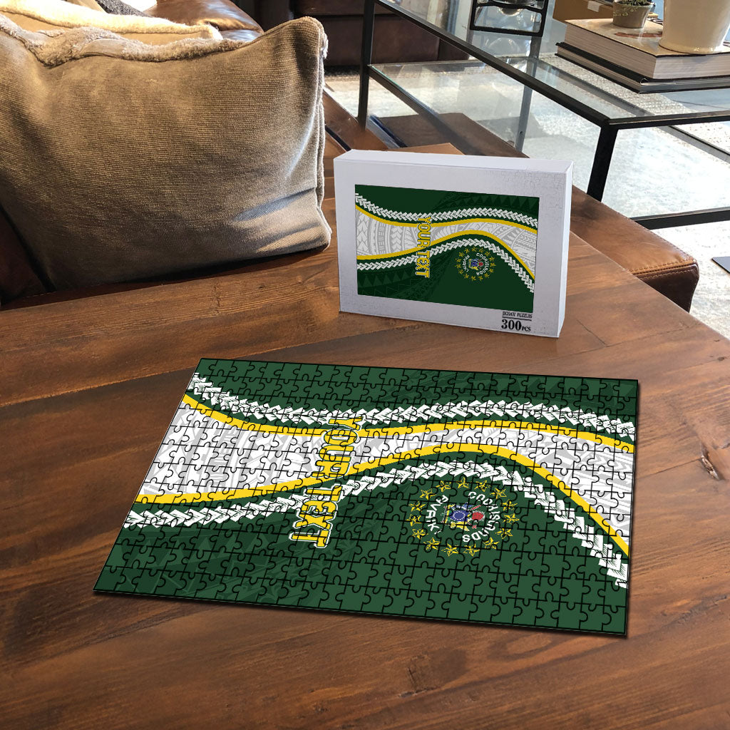 Cook Islands Rugby Personalized Avaiki Puzzle GO Kuki