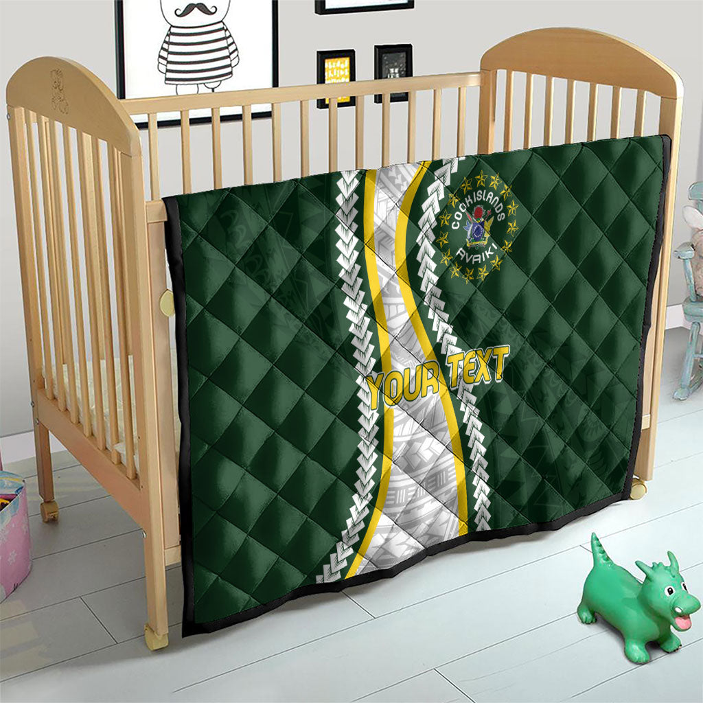 Cook Islands Rugby Personalized Avaiki Quilt GO Kuki