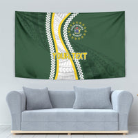 Cook Islands Rugby Personalized Avaiki Tapestry GO Kuki
