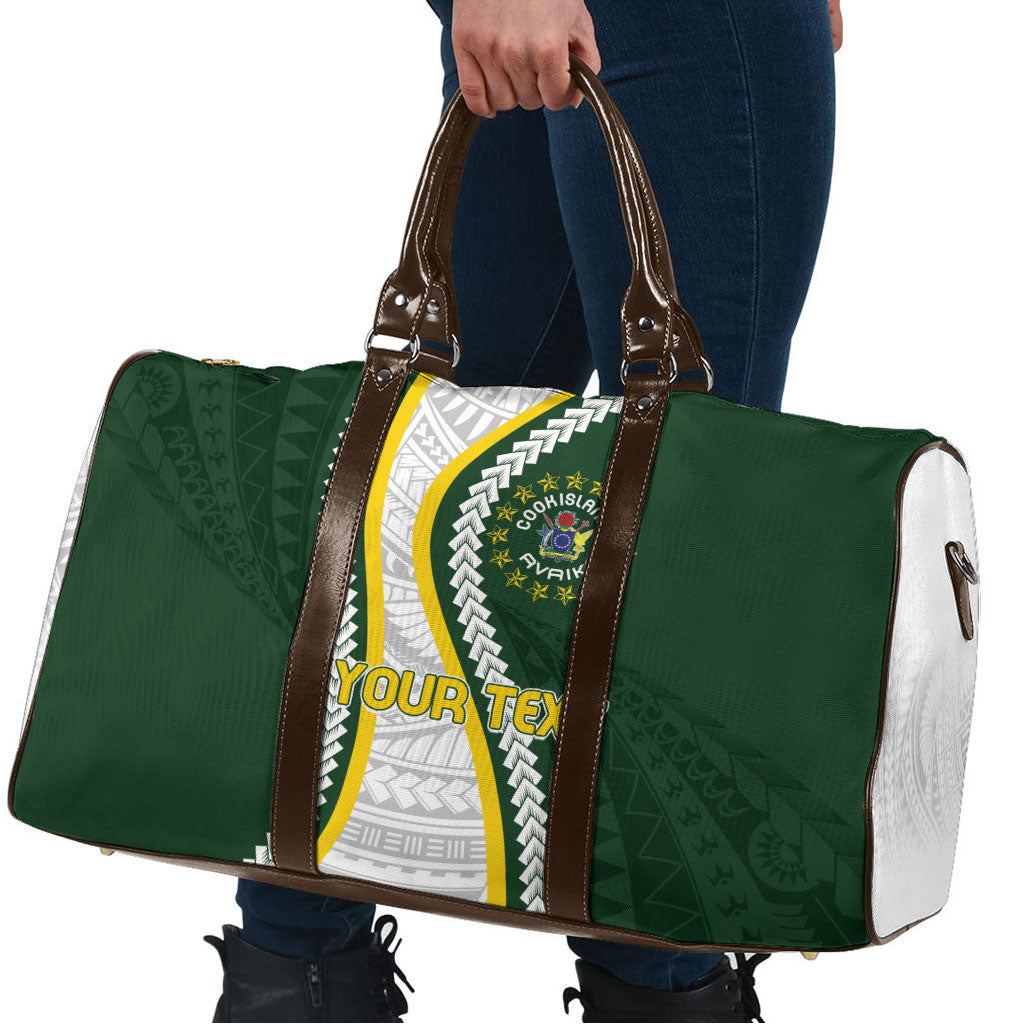 Cook Islands Rugby Personalized Avaiki Travel Bag GO Kuki