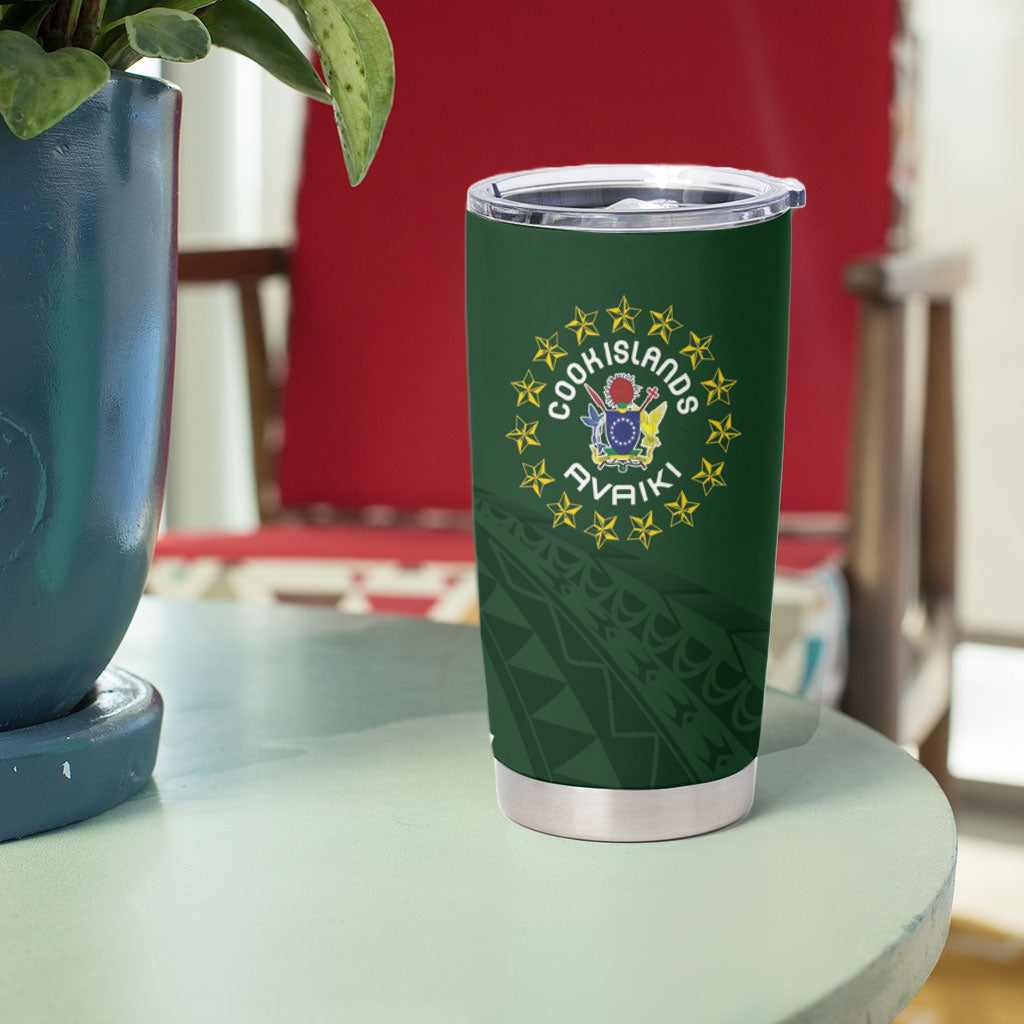 Cook Islands Rugby Personalized Avaiki Tumbler Cup GO Kuki