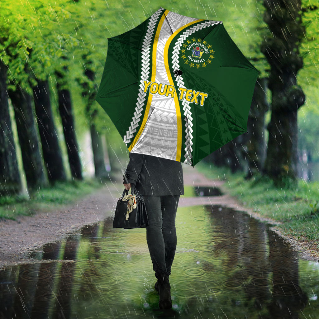 Cook Islands Rugby Personalized Avaiki Umbrella GO Kuki
