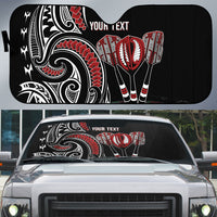 New Zealand Darts Personalized Hei Manaia Auto Sun Shade Classic Kowhaiwhai