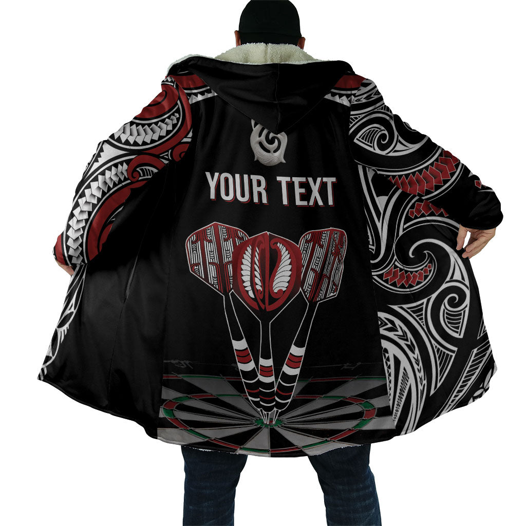 New Zealand Darts Personalized Hei Manaia Cloak Classic Kowhaiwhai