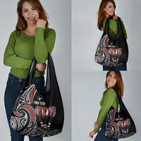 New Zealand Darts Personalized Hei Manaia Grocery Bag Classic Kowhaiwhai