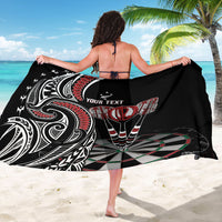 New Zealand Darts Personalized Hei Manaia Sarong Classic Kowhaiwhai LT7 - Polynesian Pride