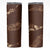 Aloha Hawaii Floral Tapa Skinny Tumbler Patchwork Mocha - Polynesian Pride