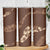 Aloha Hawaii Floral Tapa Skinny Tumbler Patchwork Mocha - Polynesian Pride