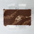 Aloha Hawaii Floral Tapa Tablecloth Patchwork Mocha - Polynesian Pride