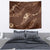 Aloha Hawaii Floral Tapa Tapestry Patchwork Mocha - Polynesian Pride