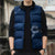 Aloha Hawaii Floral Tapa Sleeveless Puffer Jacket Patchwork Navy - Polynesian Pride