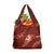 Aloha Hawaii Floral Tapa Grocery Bag Patchwork Crimson - Polynesian Pride