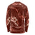 Aloha Hawaii Floral Tapa Long Sleeve Shirt Patchwork Crimson - Polynesian Pride