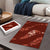 Aloha Hawaii Floral Tapa Puzzle Patchwork Crimson - Polynesian Pride