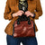 Aloha Hawaii Floral Tapa Shoulder Handbag Patchwork Crimson - Polynesian Pride