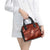 Aloha Hawaii Floral Tapa Shoulder Handbag Patchwork Crimson - Polynesian Pride