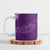 Aloha Hawaii Floral Tapa Ceramic Mug Patchwork Violet - Polynesian Pride