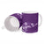 Aloha Hawaii Floral Tapa Ceramic Mug Patchwork Violet - Polynesian Pride