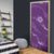 Aloha Hawaii Floral Tapa Door Cover Patchwork Violet - Polynesian Pride