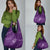 Aloha Hawaii Floral Tapa Grocery Bag Patchwork Violet - Polynesian Pride