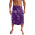 Aloha Hawaii Floral Tapa Lavalava Patchwork Violet - Polynesian Pride