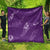 Aloha Hawaii Floral Tapa Quilt Patchwork Violet - Polynesian Pride