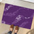Aloha Hawaii Floral Tapa Rubber Doormat Patchwork Violet - Polynesian Pride