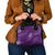 Aloha Hawaii Floral Tapa Shoulder Handbag Patchwork Violet - Polynesian Pride