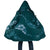 Aloha Hawaii Floral Tapa Cloak Patchwork Teal - Polynesian Pride
