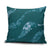 Aloha Hawaii Floral Tapa Pillow Cover Patchwork Teal - Polynesian Pride
