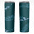 Aloha Hawaii Floral Tapa Skinny Tumbler Patchwork Teal - Polynesian Pride