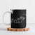 Aloha Hawaii Floral Tapa Ceramic Mug Patchwork Charcoal - Polynesian Pride