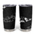 Aloha Hawaii Floral Tapa Tumbler Cup Patchwork Charcoal - Polynesian Pride