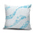 Aloha Hawaii Floral Tapa Pillow Cover Patchwork Turquoise - Polynesian Pride