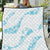 Aloha Hawaii Floral Tapa Quilt Patchwork Turquoise - Polynesian Pride