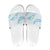 Aloha Hawaii Floral Tapa Slide Sandals Patchwork Turquoise - Polynesian Pride