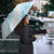 Aloha Hawaii Floral Tapa Umbrella Patchwork Turquoise - Polynesian Pride