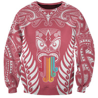 personalised-kia-kaha-te-reo-maori-sweatshirt-hei-tiki-mix-koru-pink