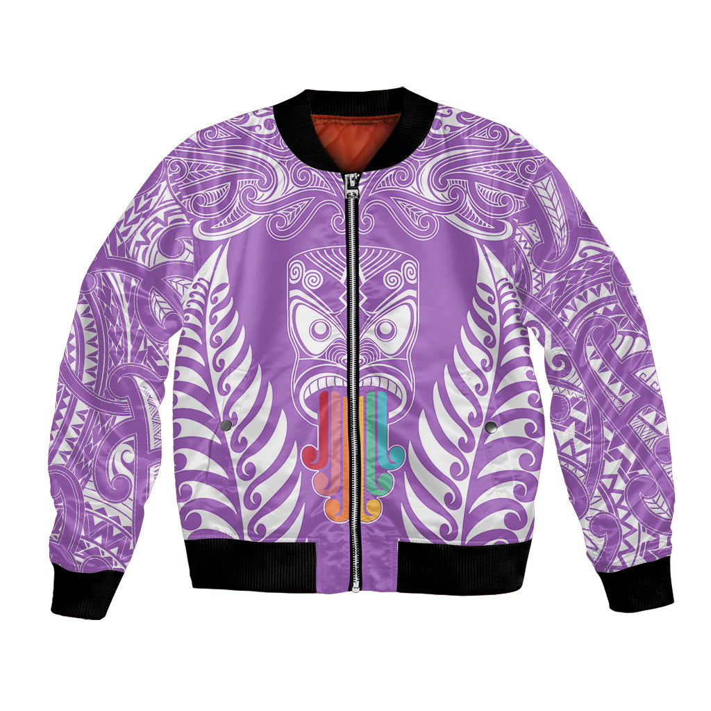 personalised-kia-kaha-te-reo-maori-bomber-jacket-hei-tiki-mix-koru-purple